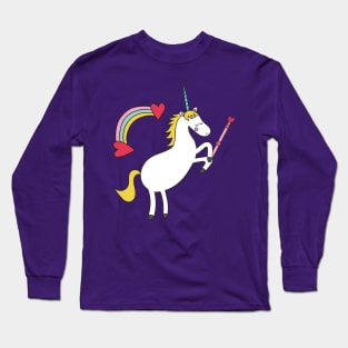 Magical Unicorn - Power of Love Long Sleeve T-Shirt